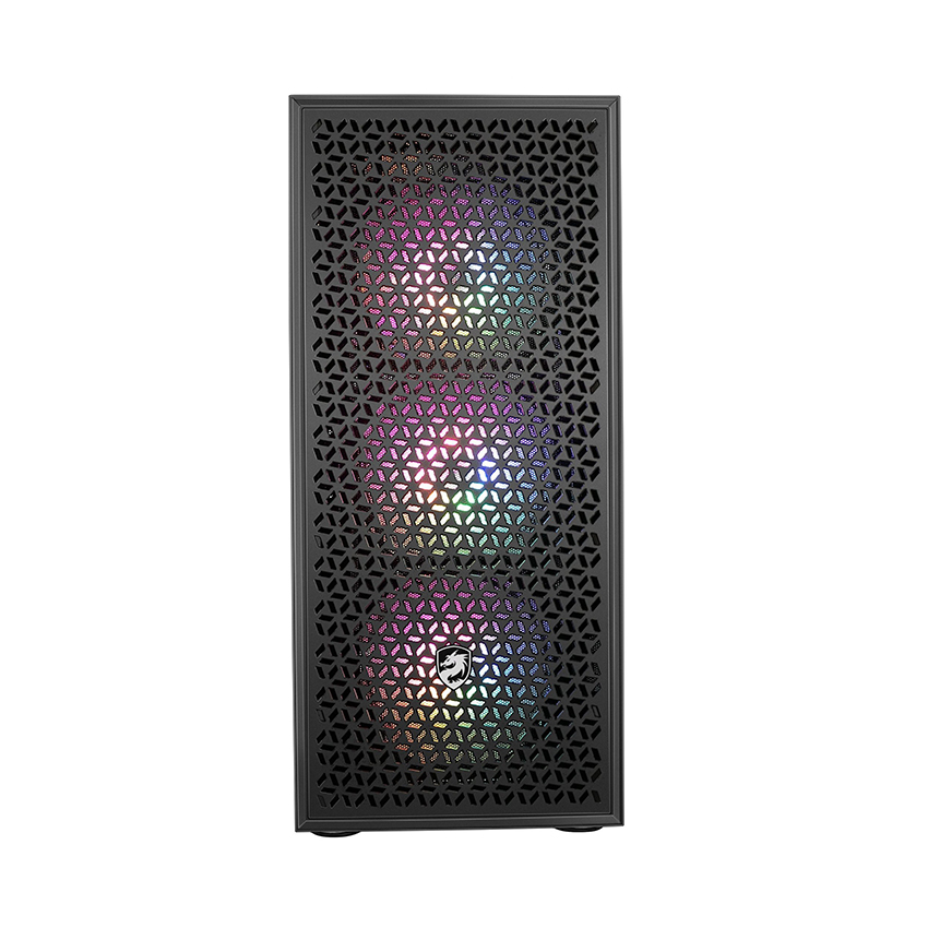 Vỏ Case Vitra Poseidon R03 Black (Mid Tower/Màu Đen/ Kèm 3 Fan RGB ) giới thiệu 1